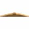 Ekena Millwork Portland Rough Sawn Timber Gable Bracket, Western Red Cedar, 36"W x 6"H x 2"D x 4"F, 4/12 Pitch GBW036X06X0204POR00RWR - alternate 2